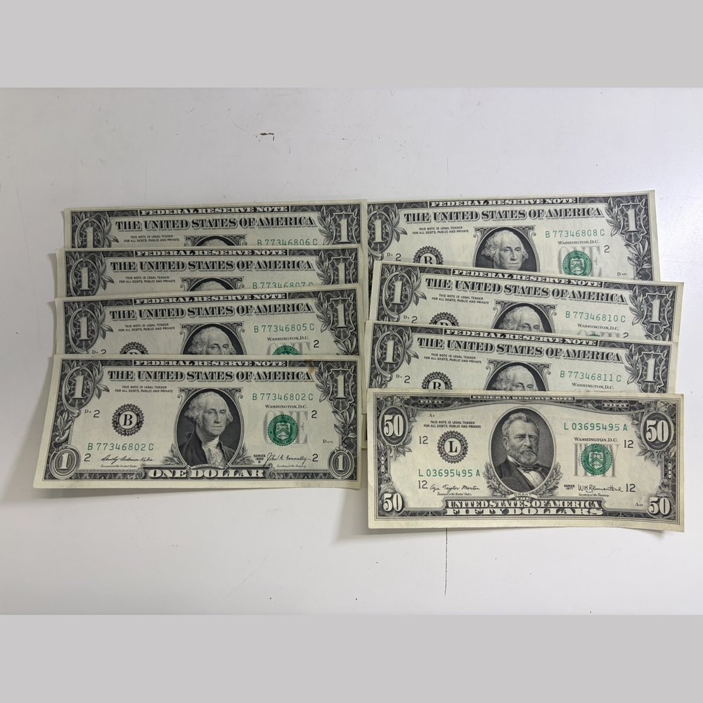 米ドル紙幣 まとめて 買取実績