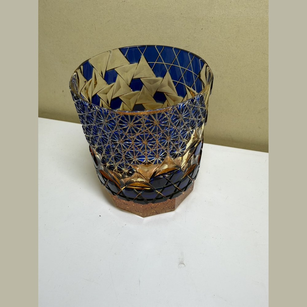江戸切子 但野英芳 ロックグラス 買取実績